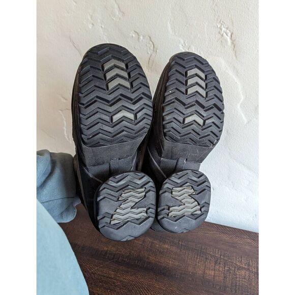 Z-Coil High Desert Gray and Black Hiking Boots Pain Relief Spring Heel Size 10 - Picture 7 of 11